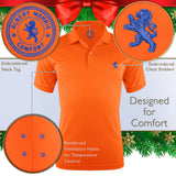 Amuse Bright Orange Men's Polo Shirt